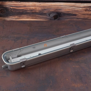   Por és páramentes lámpatest 2xT8 LED fénycsőhöz IP65 1300mm