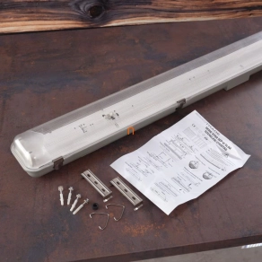   Por és páramentes lámpatest 2xT8 LED fénycsőhöz IP65 1270mm