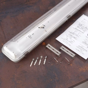   Por és páramentes lámpatest 2xT8 LED fénycsőhöz IP65 1574mm