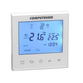   Szobatermosztát Wi-Fi termosztát radiátoros- és padlófűtési rendszerekhez, fehér (0-50C) E280 COMPUTHERM