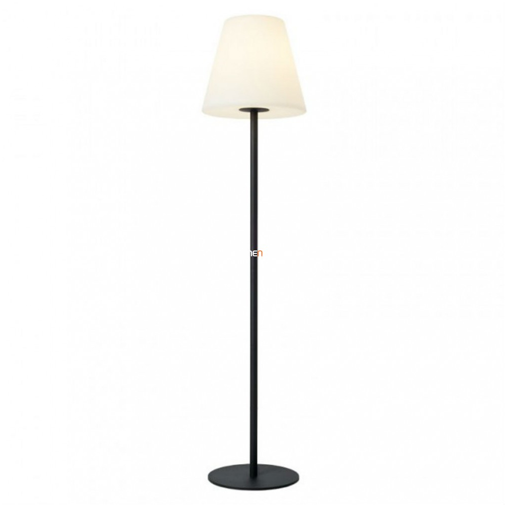 Kültéri állólámpa fényforrással 150 cm, fehér-fekete - Pino Redo 9978