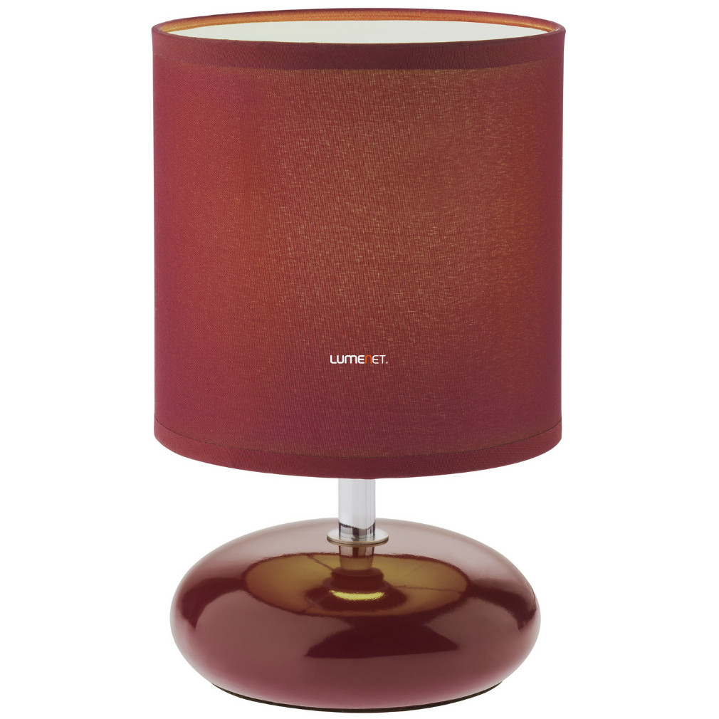 Piros éjjeli lámpa, 20 cm - Five Smarter 01-855, 1xE14 foglalattal
