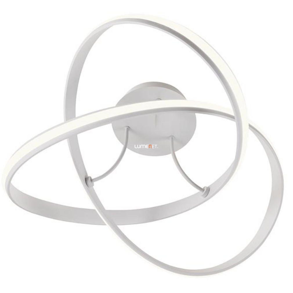 Kapcsolóval szabályozható mennyezeti LED lámpa 40 W, melegfehér, ezüst-opál - Nucleo Redo 01-1780