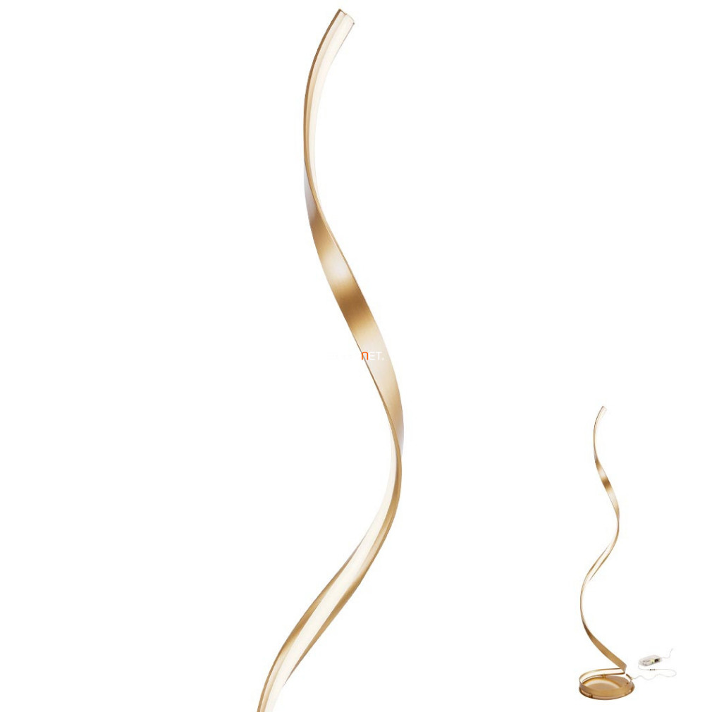 Szabályozható LED állólámpa, bronzszínű, 150 cm - Torsion Redo 01-1798, 3000 K, 3300 lm, 24 W