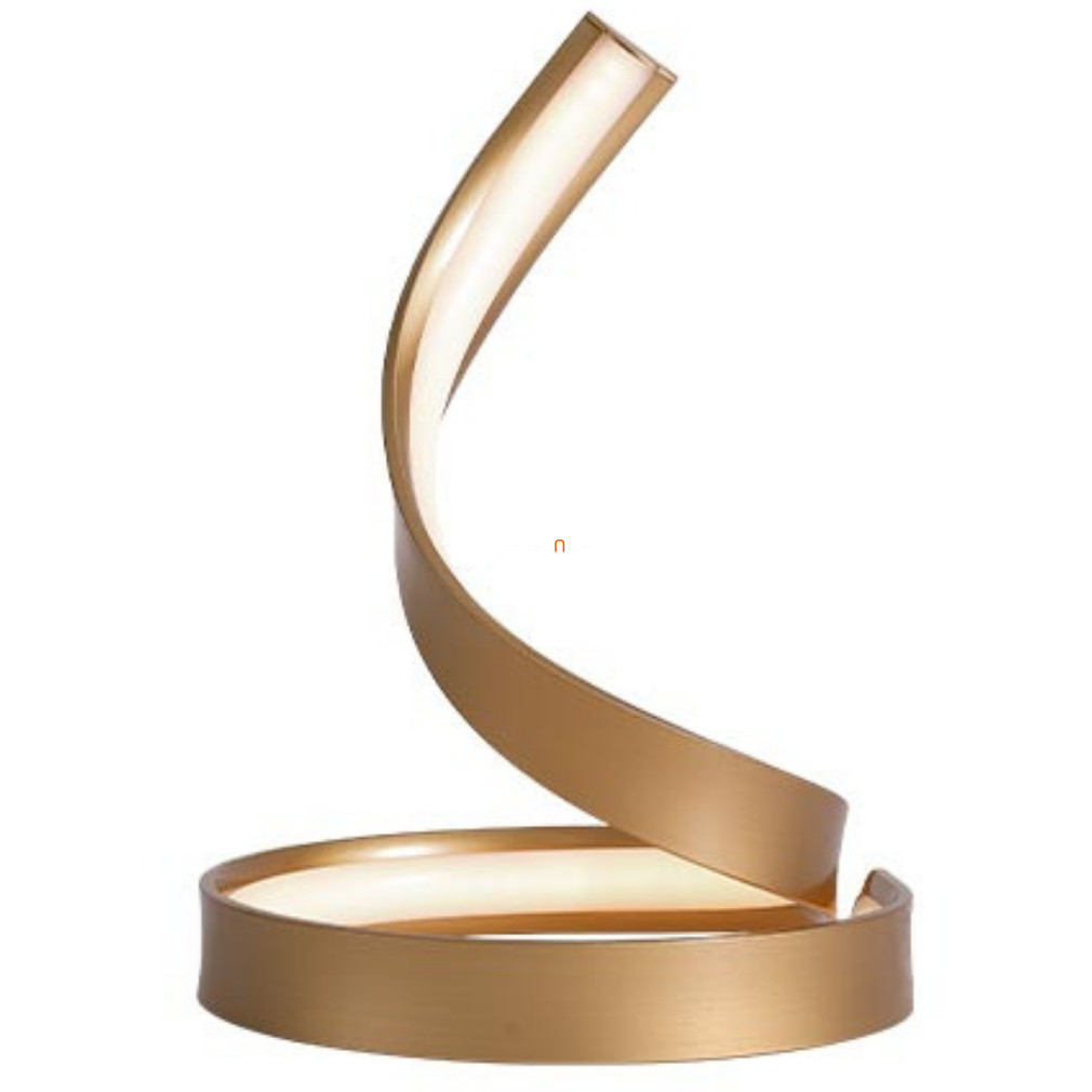 Bronz asztali LED lámpa, spirál szalag 30 cm - Torsion Redo 01-1816, 3000 K, 1120 lm, 11 W