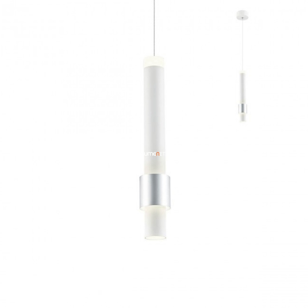 Függesztett LED lámpa 6 W, melegfehér, fehér-ezüstszínű - Tycon Redo 01-1992