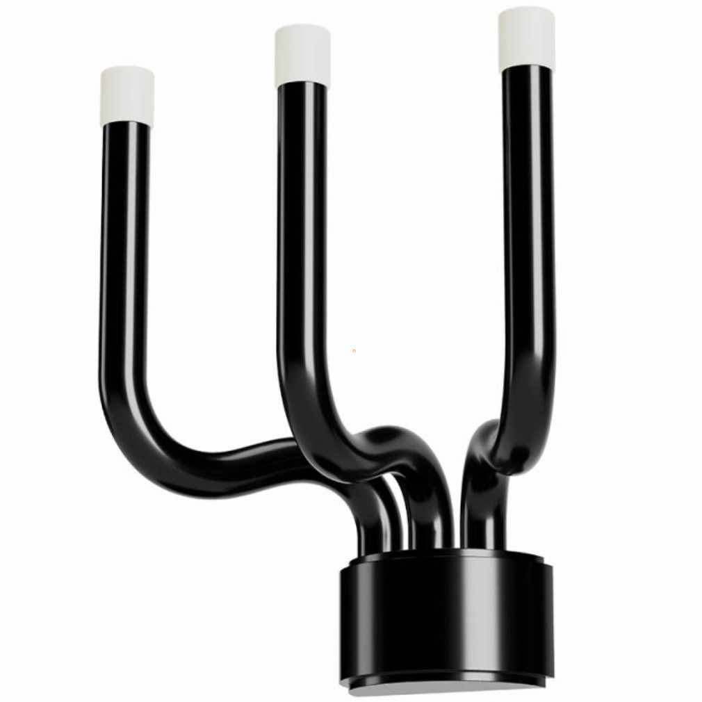 Modern LED falikar fekete színben, falikapcsolóval szabályozható - Luxor Redo 01-3307