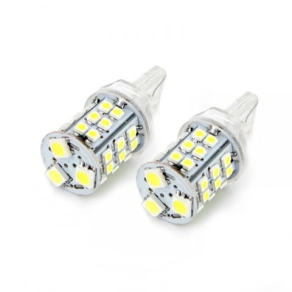   Carguard CLD021 T20 nappali menetfény, 12V, 4W, 255lm, 6000K, 33 LED, 2 darabos, Off Road, 2 db/csomag, autós használatra