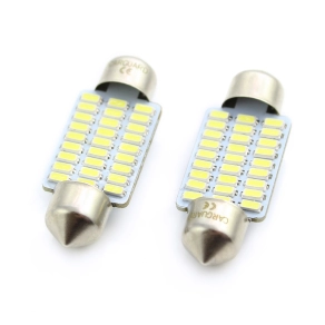   Carguard CLD023 Szofita LED utastérhez, rendszámtábla világításhoz 36mm, 12V, 1,5W, 189lm, 27 LED, 2 darabos, 1.5 W, 2 db/csomag