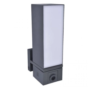   Connect Smart kamerás kültéri fali LED lámpa mozgásérzékelővel 17,3 W, hideg-melegfehér - Cuba Lutec 5193812118