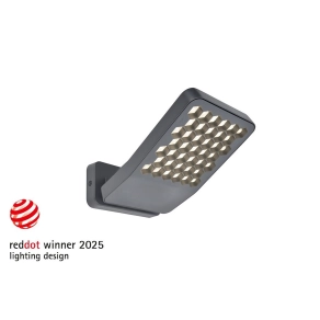   Kültéri fali LED lámpa, hidegfehér fényű, 13,7W - Atlantis Lutec 7801601118