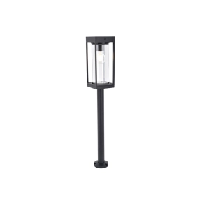   Kültéri napelemes LED állólámpa 2 W, melegfehér, 76 cm, fekete - Flair Lutec 6988802012