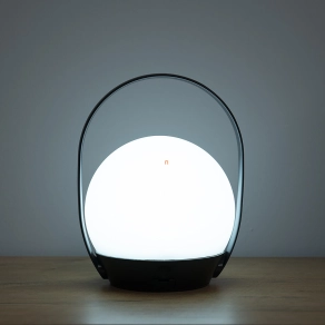   Connect Smart hordozható kültéri LED lámpa 2,5 W, hideg-melegfehér, fekete-fehér színű - Cardi Lutec 6501702330