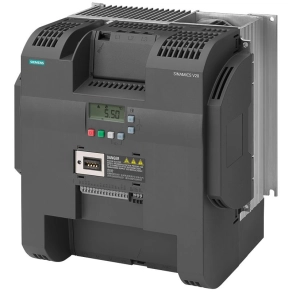   Siemens 6SL3210-5BE32-2CV0 frekvenciaváltó, 3x380-480VAC 22kW/40A, beépített C3 szűrővel, BOP panellel, Siemens V20 Sinamics