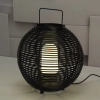 Kültéri rattan hatású hangulatlámpa, 49 cm - Sage Markslöjd 107980 - akasztható, 1xE27 foglalattal, 230 V