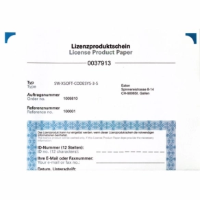   Eaton programozó szoftver, single-user licenc, sw-xsoft-codesys-3-s-171886