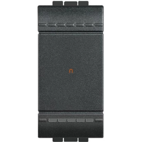 BTICINO L4004N Living keresztkapcsoló 1 modul, antracit