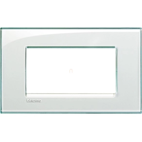   BTICINO Living Light keret 4M szögletes KA akvamarin LNA4804KA
