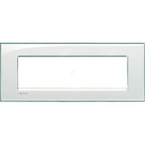   BTICINO Living Light keret 7M szögletes KA akvamarin LNA4807KA