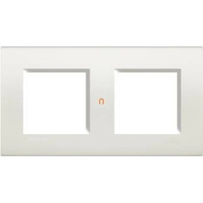 BTICINO LL takarókeret 2+2m fehér LNA4802M2BI