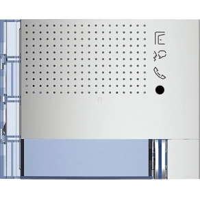 BTICINO 351111 Audio erősítő előlap, 1 gombos, Allmetal