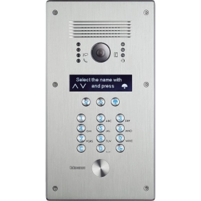   BTICINO 308040 Monobloc vandálbiztos - PE digitális hívás inox Linea 300