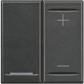 BTICINO Axolute univerzális dimmer fekete HS4411