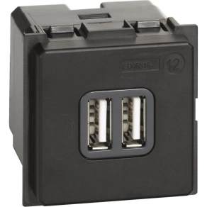 BTICINO Living Now USB töltő aljzat 2M K4285C2