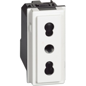 BTICINO LivingNow dugalj 2P 10/16A 250V fehér KW4180