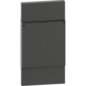 BTICINO LivingNow burkolat 2 modul fekete KG04P