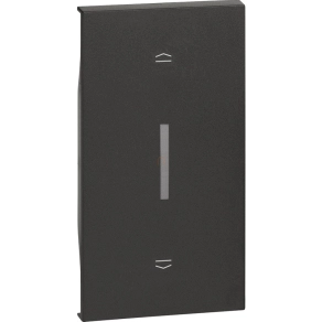 BTICINO LivingNow burkolat 2 modul fekete KG06M2