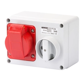 Gewiss Dafb-164 reteszelt dugalj 400V IP44 16A 66009