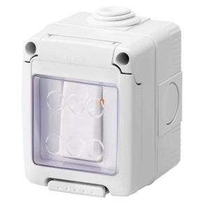   Gewiss 1P 16A kapcsoló vízmentes tokban 2 modulos IP55 GW27831