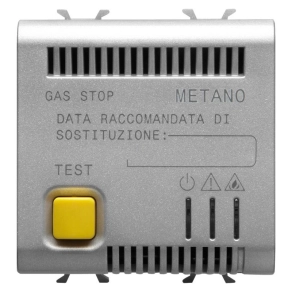   Chorus titánium Metán gáz érzékelő, 12V AC/DC 2 modulos GW14712 Gewiss