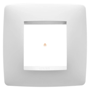   Gewiss Chorus One fényes fehér 1-es keret (2 modul) GW16122TB