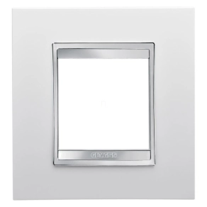 Gewiss Chorus LUX fehér 1-es keret (2 modul) GW16222TB