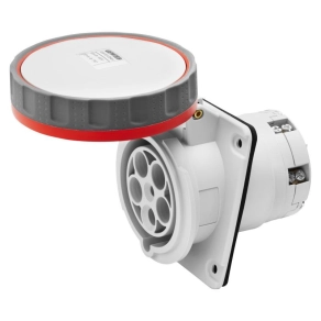   Gewiss ipari dugalj süllyesztett, 10fok, HP IP67 3P+N+E 63A 400V 6H GW63254H