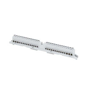   Gewiss föld-nulla (PE/N) sín 8modul kiselosztóba 2P 80A 2X(2x16mm2 +7x10mm2) GW40408B