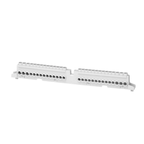   Gewiss elosztóblokk 3×16mm2+11×10mm2, max. 80A, 1 pólus, 12 modulos dobozba GW40412U