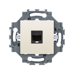   Gewiss Dahlia elefántcsont 1xRJ45 Cat5E UTP aljzat (szerszám nélküli szerelés) GW35271Y