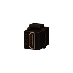   Gewiss Dahlia HDMI keystone csatlakozó adapter fekete GW38056