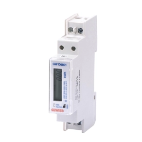   Gewiss Fogyasztásmérő 1F 32A digitális, MID hitelesített ,DIN sínre, 1modulos közvetlen IP20 GWD6802