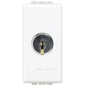 BTICINO Light kétp. kulcsos kap 1 modul, 16A N4012