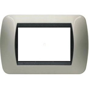 BTICINO L4803TC Living takarókeret 3m Titán