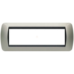BTICINO L4807TC 7 modulos Living keret, világos titán