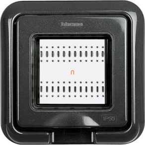 BTICINO Idrobox védett fedél Living sötétszürke 24602L