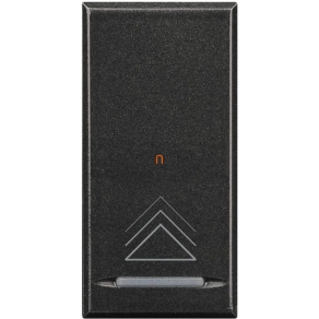 Axolute 1 modulos billentyű fekete,dimmer jellel HS4915AD