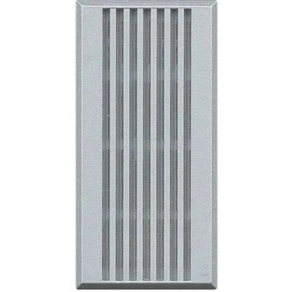 Axolute HC4351/230 dallamcsengő 230 V, 1 modulos, szürke