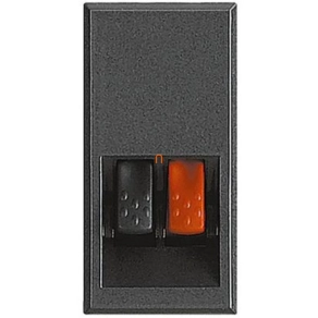 BTICINO HS4294 Axolute Házimozi hangf. csatl fekete 1mod