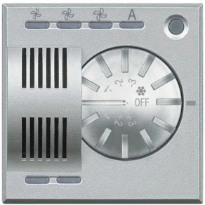 BTICINO Axolute HC4692FAN szobaterm. fan-coilhoz,2mod,sz.
